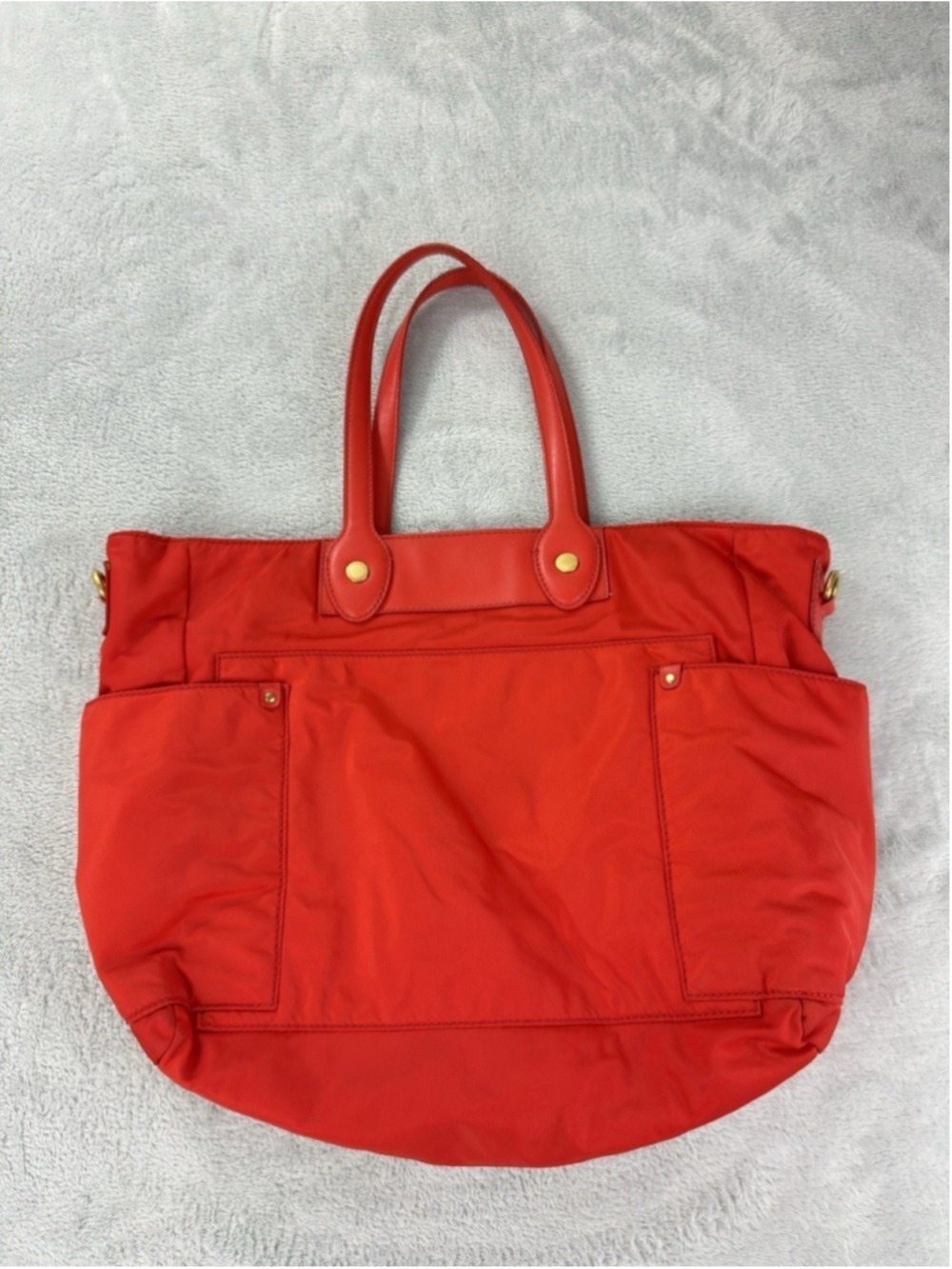 Marc By Marc Jacobs Red Nylon Tote Bag Large Indonesia - Picture 3 of 16